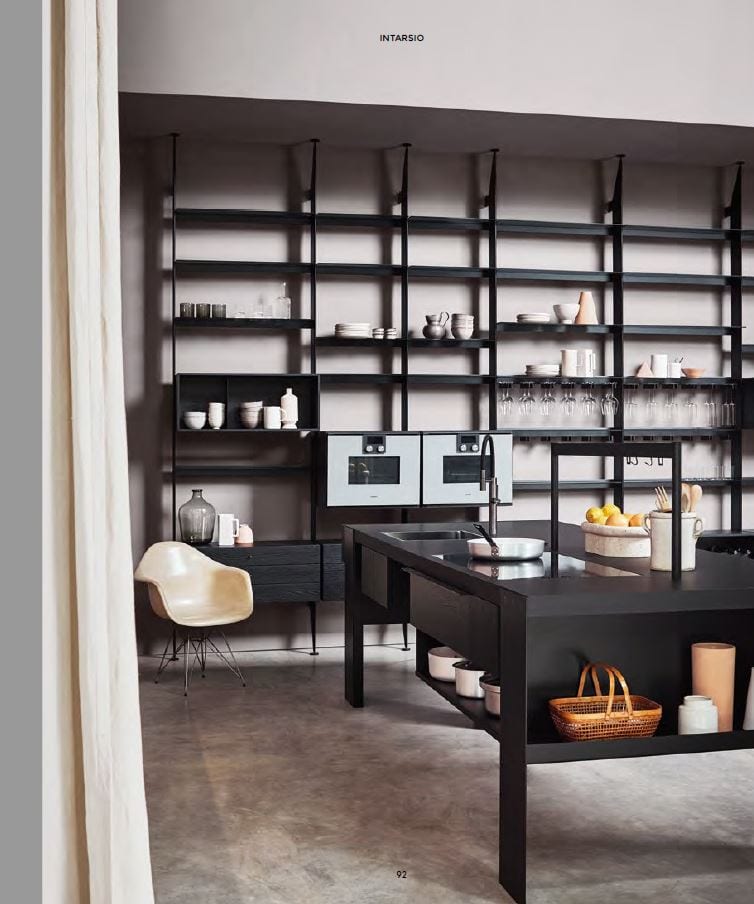 Intarsio — открытая планировка с кухней