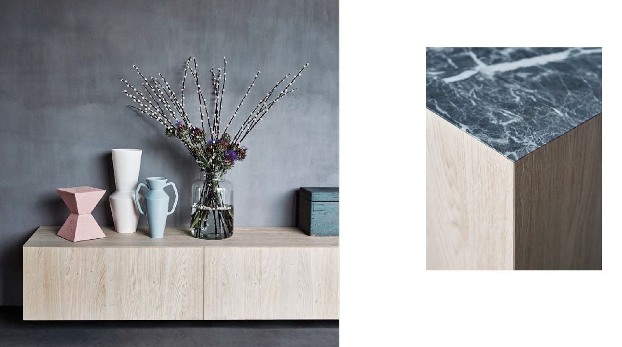 N_Elle — безручковая кухня с минималистичным фасадом