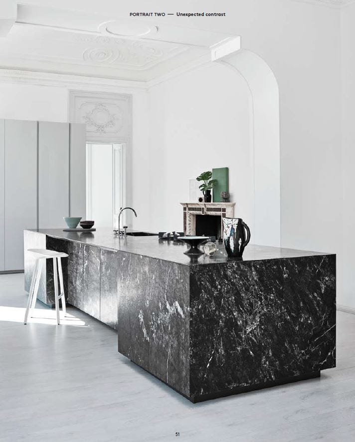 N_Elle — кухонный остров с системой Inside Grip